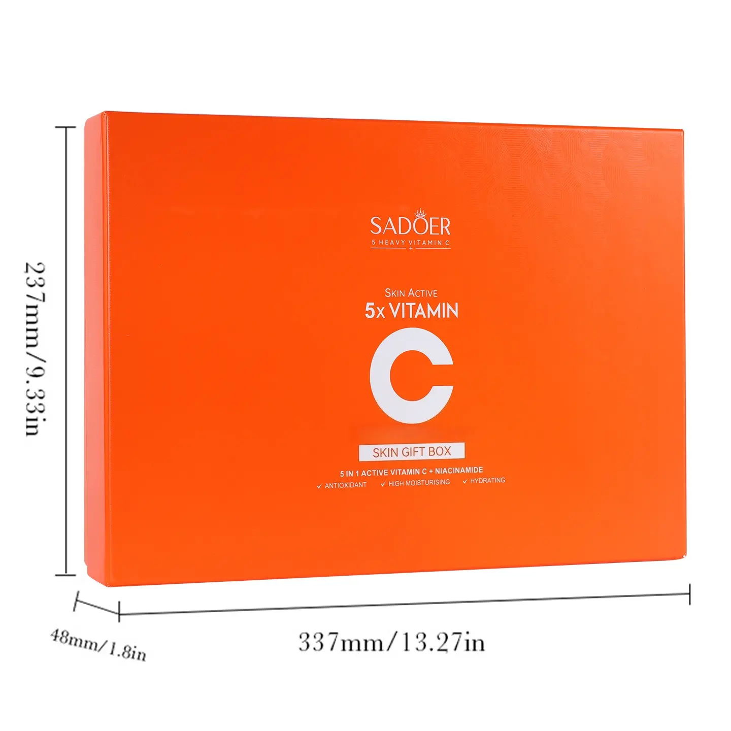 SADOER 5X Vitamin C 6-in-1 Total Care Skincare Set - Cleanser