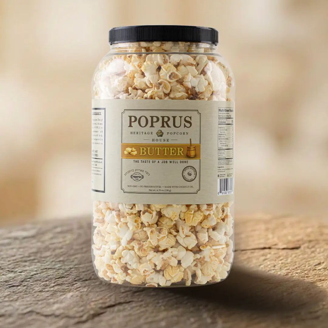 Poprus - Extra Large Butter Flavored Popcorn