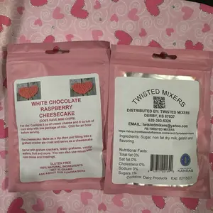 White chocolate raspberry cheesecake mix White chocolate raspberry cheesecake mix