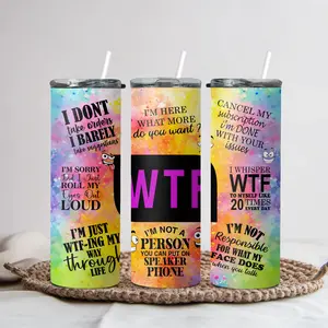 WTF 20zo Tumbler