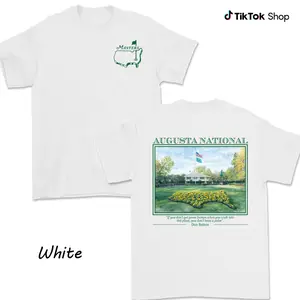 Augusta National Masters Golf Course Quote Shirt For Men For Women, Iconic Course Souvenir Tee, Tournament Memorabilia, Vintage Golf Gift, Trendy Shirt