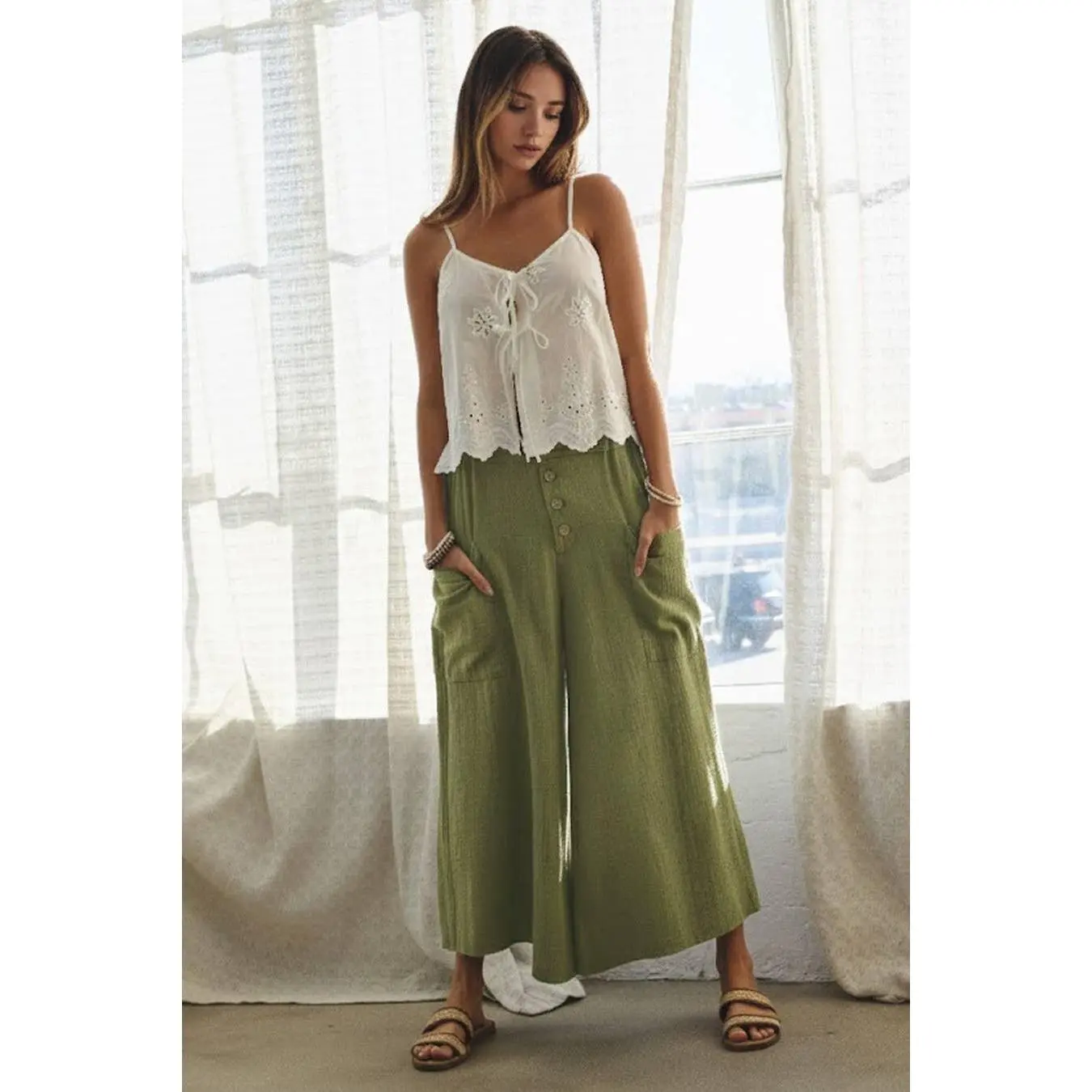 Easy Day Gauze Pants
