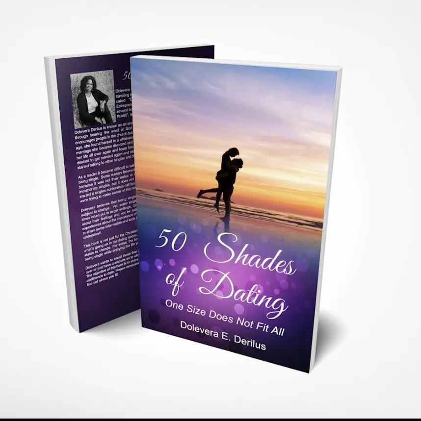 50 Shades of Dating Book by Dolevera Robinson - A Self-Help Book Featuring Complex Relationship Scenarios