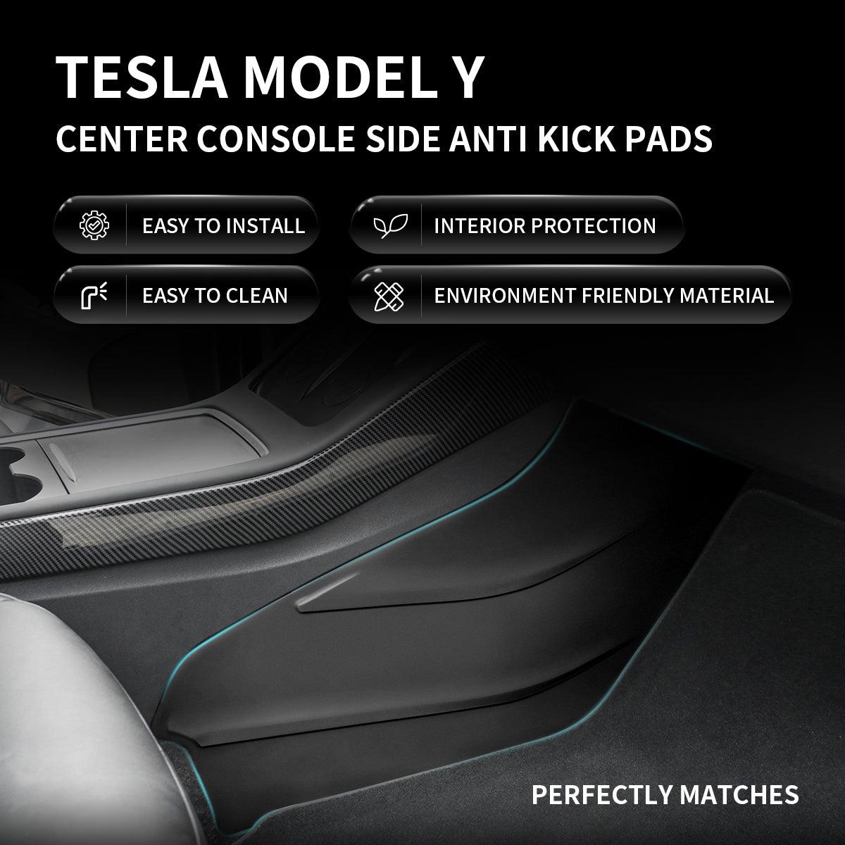 LASFIT Floor Mats Fit for Tesla Model 3 & Model Y,TPE Material ,All Weather,Perfect Custom Fit Car Interior Accessories