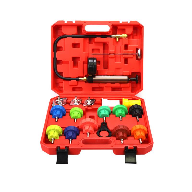 18pcs radiator coolant pressure tester kit