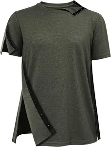 Unisex Post Surgery Shirts for Men Women After Shoulder Surgery Shirts -Post Shoulder Surgery Shirts for Men Women
