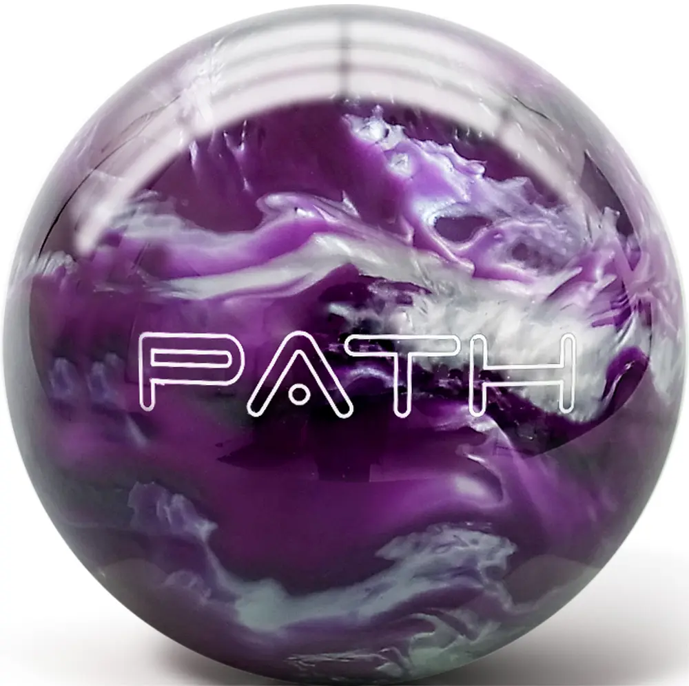 Pyramid Path Bowling Ball (Purple/Black/White)