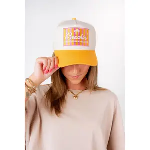 BEACHIN' HAT* Snapback Caps Snapback Trucker Cap
