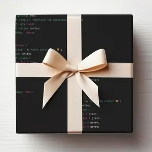 Computer Programmer Wrapping Paper Coder Christmas Gift Wrap For Nerds, Nerdy Christmas Wrapping Paper Christmas Code Gift Wrap