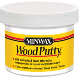 Minwax 13616000 3.75 Oz. White Wood Putty