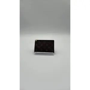 Pre-owned Louis Vuitton Leather Luxury Bags & Accessories Monogram Film Case Wallet Date Code: CTO946 Entrupy ID: HRM26W9