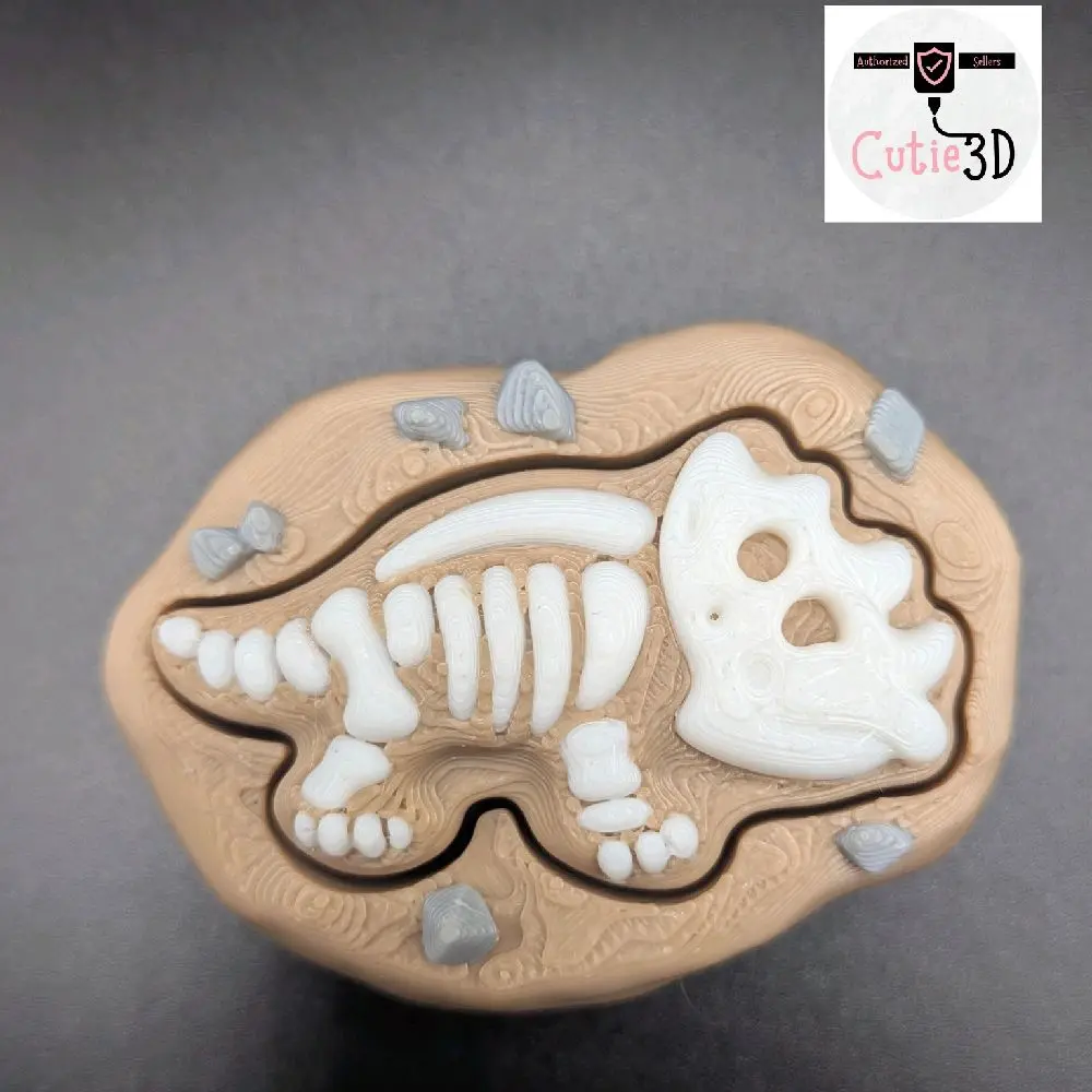 Dinosaur Fossil Clicker Fidget Toy