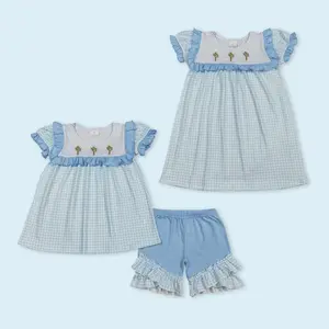 Easter cross kids girls holiday outfit
