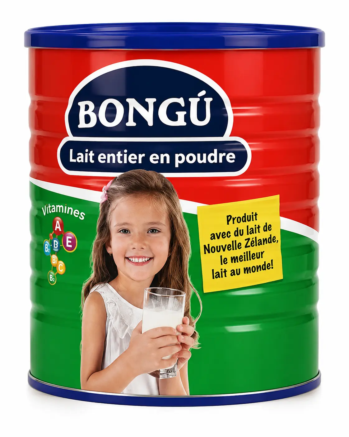 Bongú Whole Milk Powder – Instant Full Cream Powdered Milk for Drinking, Baking & Cooking