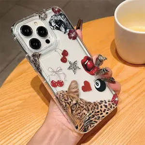 Fashion Phone Case, Anti-drop Cellphone Protective Case, Total Protective Shockproof Mobile Phone Cover, Casing for iPhone 11 12 13 14 15 16 Pro Max/Pro/Plus, Protector