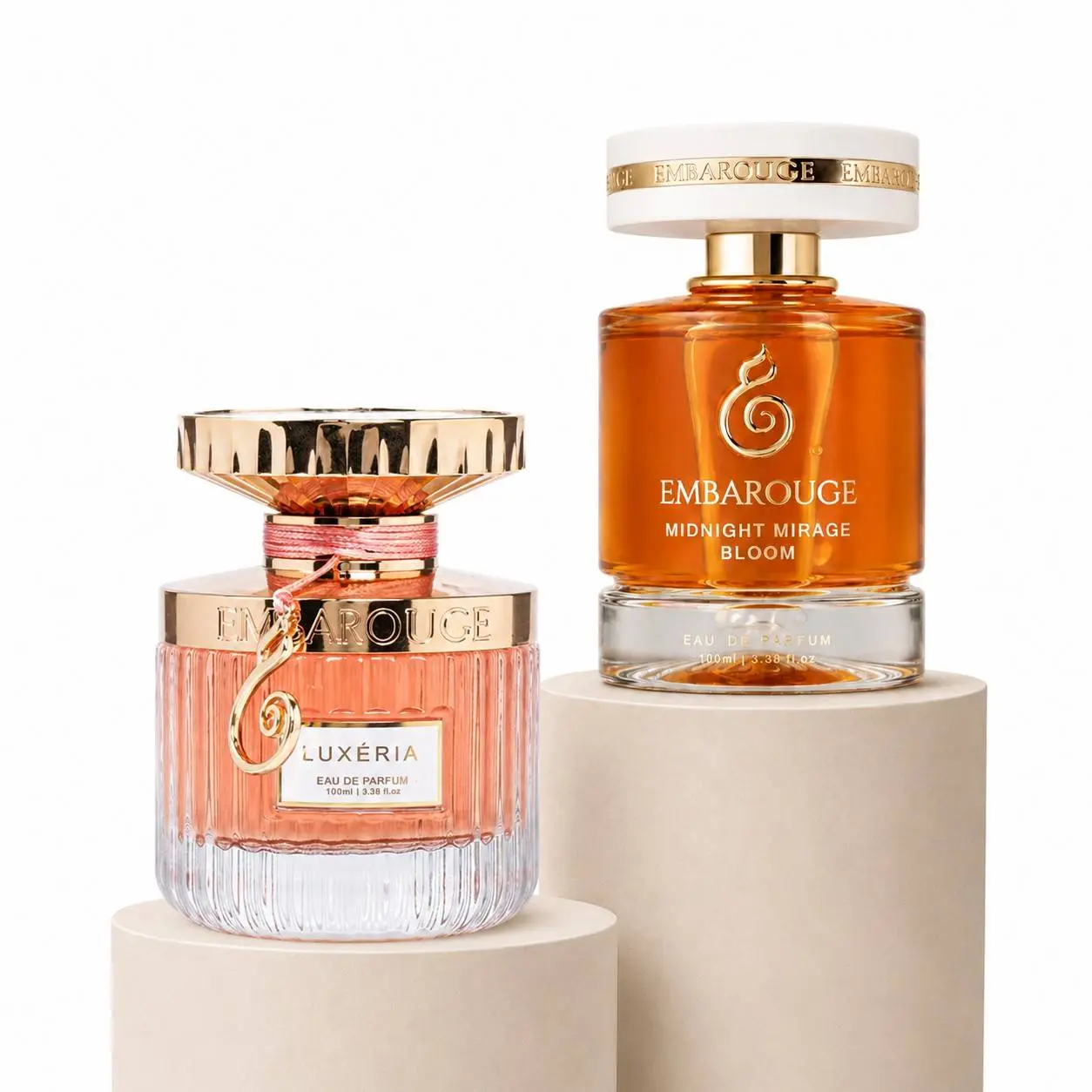 Embarouge Day & Night | Eau de Parfum 100ml x 2 | Women's Fragrance Set | Floral • Amber • Fresh | Long Lasting • Perfect Gift