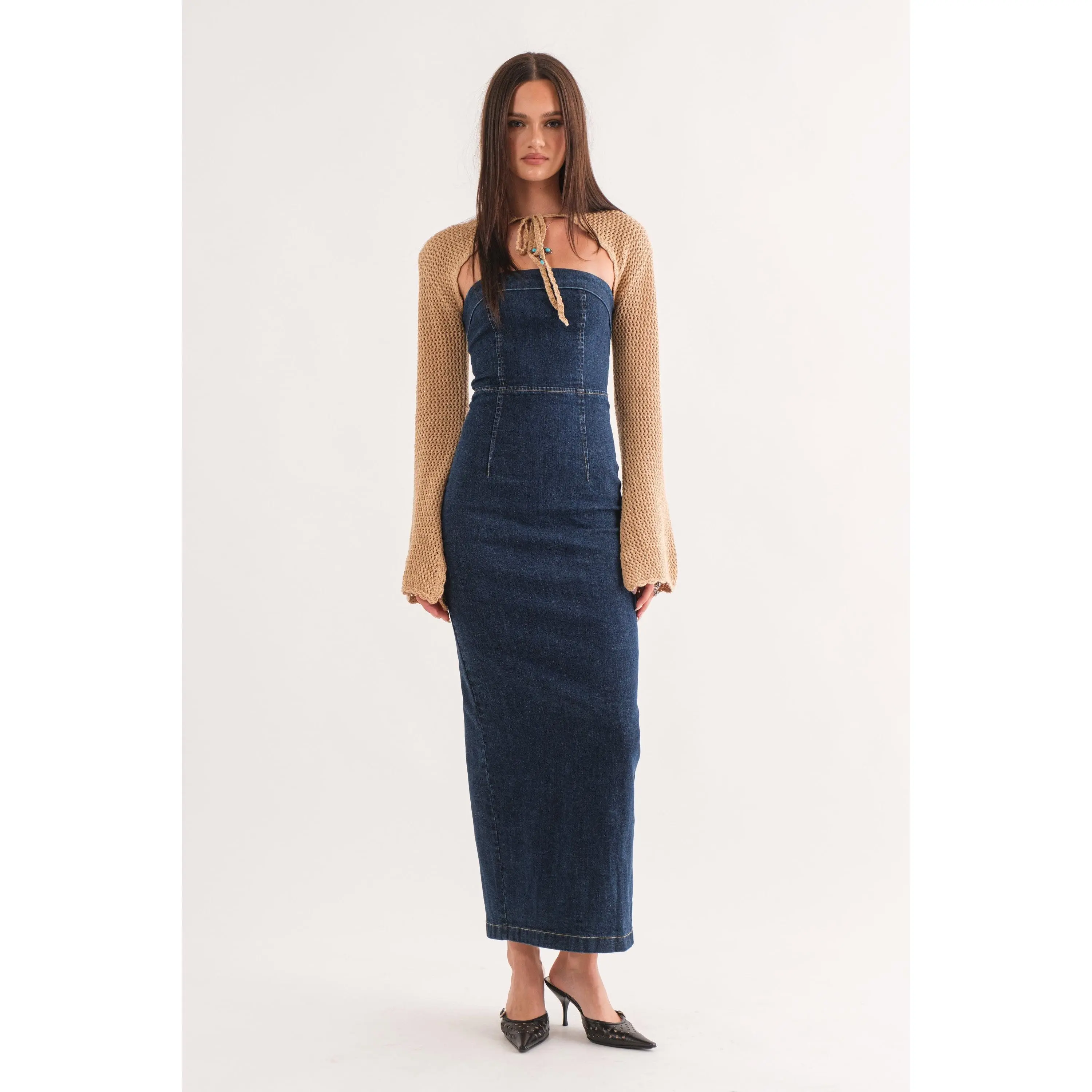 denim rhinestone dress Rhinestone Rodeo Denim Mini Dress - Dark Wash, Medium | Hazel and Olive
