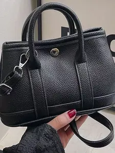Women's Handbag, Stylish Handbag, Commuter Bag, Shoulder Bag, Office Tote Bag, Business Casual Bag, large capacity handbag, multi pocket handbag, structured handbag, laptop work bag, Handheld Bag