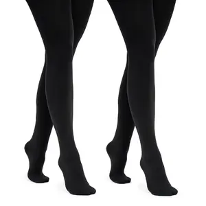 Women's Fleece Lined 2-Pair Pack Tights
