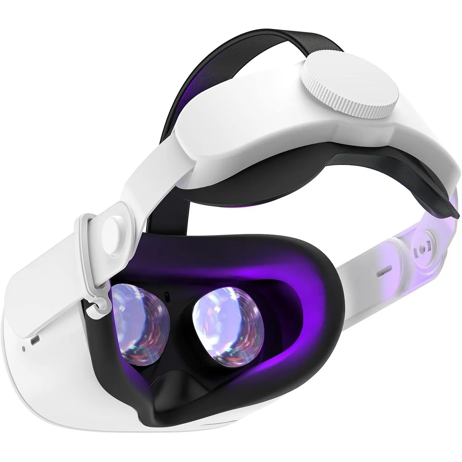 Strap for Meta Quest 2 VR - Elite Strap Replacement with Adjustable Hinge - Enhanced Comfort, Reduces   - VR Accessories for Quest 2