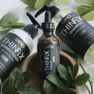 Thinfix Hair Growth Routine - Rosemary Oil Formula for Strong Healthy Hair & Preventing Thinning | 100% Natural Ingredients