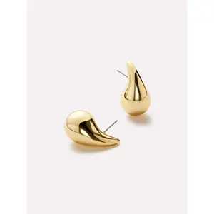 Gold Statement Earrings - Kiara Gold Statement Earrings - Kiara