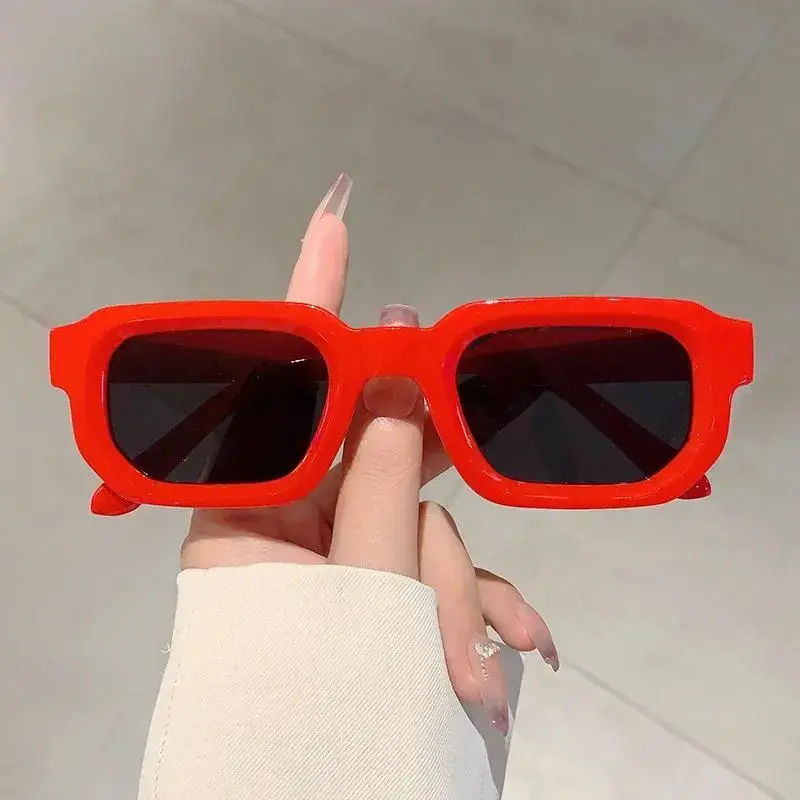 6-Pack Vintage Rectangle Frame Sunglasses for Men & Women  display picture 2