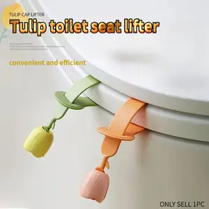 Toilet seat opener hands-free Hands-Free Toilet Seat Lifter  Silicone Sanitary Opener for Smart Bidet Seat Hygienic Bathroom Gadget Hands-Free Hygienic Lifter for Modern Bathroom No Touch Bidet Accessory