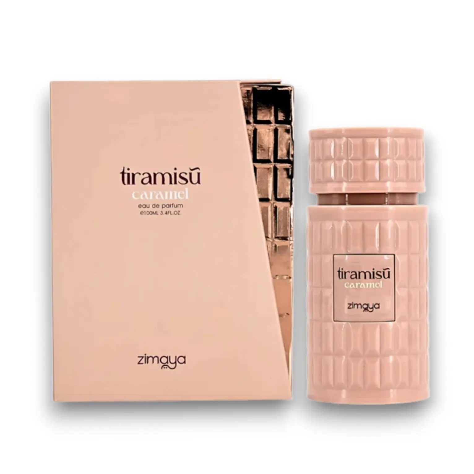Afnan | Zimaya | Tiramisu | Caramel | Women's Fragrance | 100 ML - 3.4 OZ | Eau De Parfum | Caramel - Honey & Coumarin