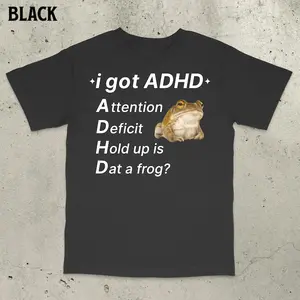 ADHD Frog Shirt, Funny Autism Shirt, Autism Shirt, Unhinged Shirt, Funny Autistic Shirt, Viral Meme Shirt, Aggressive Shirt, Gen Z Shirt