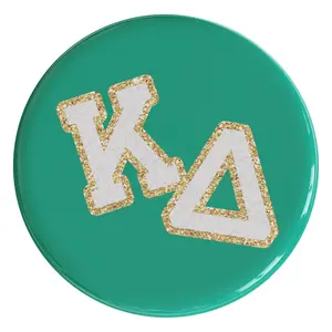 Kappa Delta Varsity Letter Sorority Button