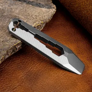 Titanium Alloy Pry Bar Tool, Multi-Functional Edc Pocket Tool, Compact Outdoor Camping Tool, New Daily Carry Multitool, Outdoor Camping Equipment