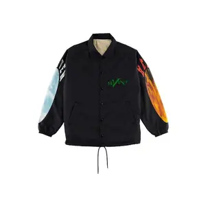 Saint Mxxxxxx x VLONE Skull Coach Jacket Black (men) by StockX