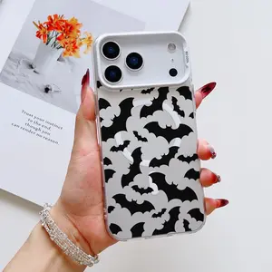 Cutephonecases Halloween Spooky Bat Design for iPhone 17 Magsafe Case Air 17 Pro Max 11/12/13/14/15/16 Plus Cases Fundas Tough Smartphoof Shockproof Cover Cellphone Protective Protector
