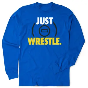 Wrestling Tshirt Long Sleeve - Just Wrestle