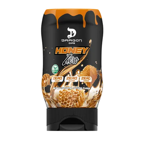 Dragon Dips Honey Zero – Zero Sugar Honey-Style Syrup - 280g