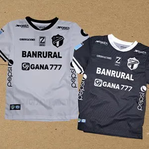 Camisola de Club Comunicaciones en dos colores,Blanco y Negro