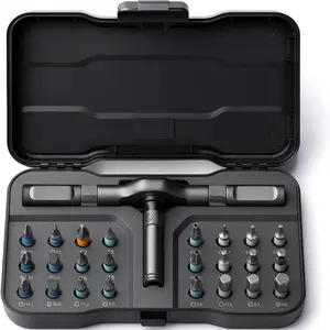 24-In-1 Magnetic Screwdriver Set with Replaceable Screwdriver Bits, Multi-Functional Home Tool Kit, Essential DIY Repair Tools, Perfect for Household Maintenance