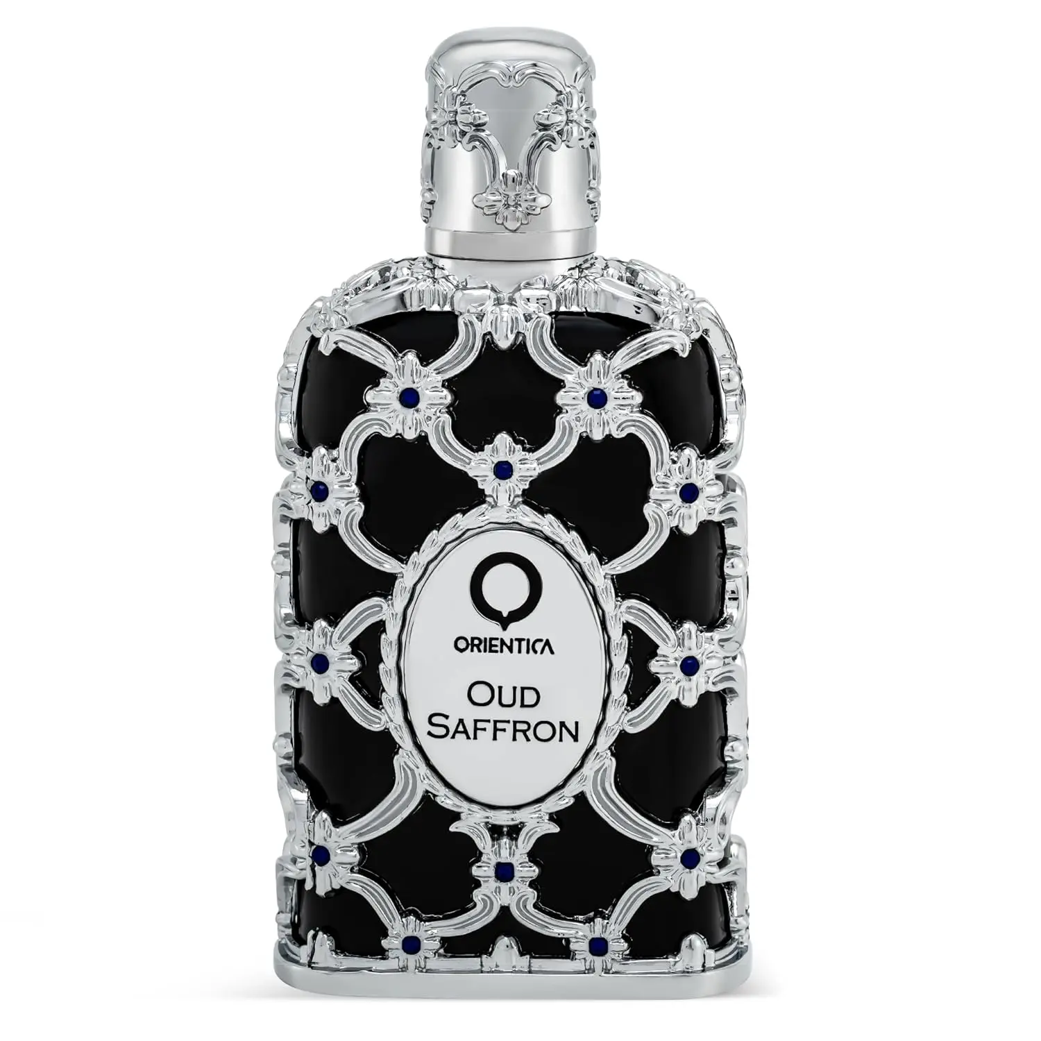 Orientica Luxury Oud Saffron Eau De Parfum 2.7oz/80ml – Mens Cologne with Notes of Saffron, Vanilla, Patchouli - Woody Oriental Arabic Perfume for Men & Women - Perfumes Arabes Para Hombres y Mujer