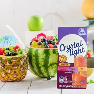 Crystal Light Mixology Variety Pack Powdered Drink Mix, 14 oz Packets, 9 per Box