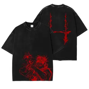 Jujutsu Kaisen Choso Curse Technique T-Shirt – Vintage Wash Anime Streetwear