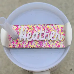 Tumbler Topper Name Plate