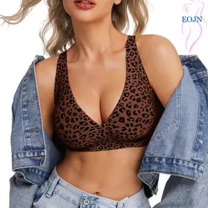 EOJN Wireless Bras Womens Comfortable Wireless Bra Push Up Bralettes Seamless Tshirts Bras Deep V Everyday Bras Womenswear