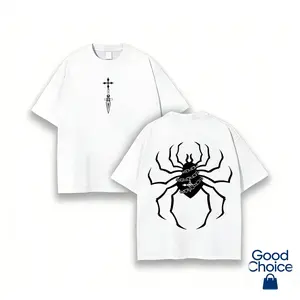 Hunter x Hunter Phantom Troupe Spider Graphic T-Shirt - Anime Dagger & Chain Tee, Perfect for HxH Fans, Streetwear & Casual Everyday Wear, Ideal Gift for HxH Fans PLK0055