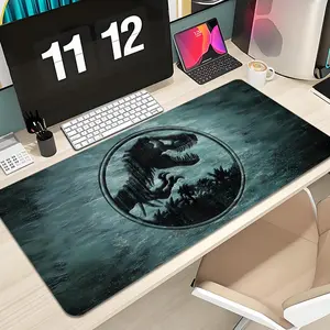 movie jurassic park Mouse Pad Design Extended Mousepad XXL 1000×500mm 900×400mm 800×400mm 600x300mm Large Gaming Mouse Pad - Extended, Thick, Non-Slip Rubber Base Desk Mat with Precision Stitched Edges - Washable Large Desk Pad
