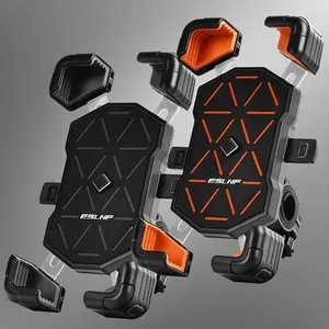 1pcs Bicycle Phone Holder for 4.5 Inch-7.1 Inch Phones, Quick Release Bike Handlebar Mount, 360° Rotatable Bicycle Phone Stand, Bike Accessories