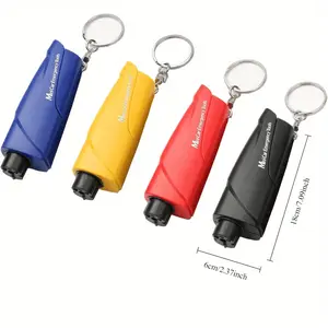 4pcs Car Window Breaker, Safety Hammer, Car Rescue Vehicle, Broken Glass Escape Device, Multi-functional Emergency Device for Vehicles