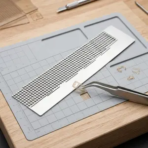 Diamond Painting Tools Kit: Precision Diamond Applicator Pen, Anti-Slip Drill Pick, Multi-Angle Hole Locator Ruler, DIY Rhinestone Embroidery Craft Accessories Set for Adults