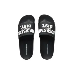 Deriona Black Slides