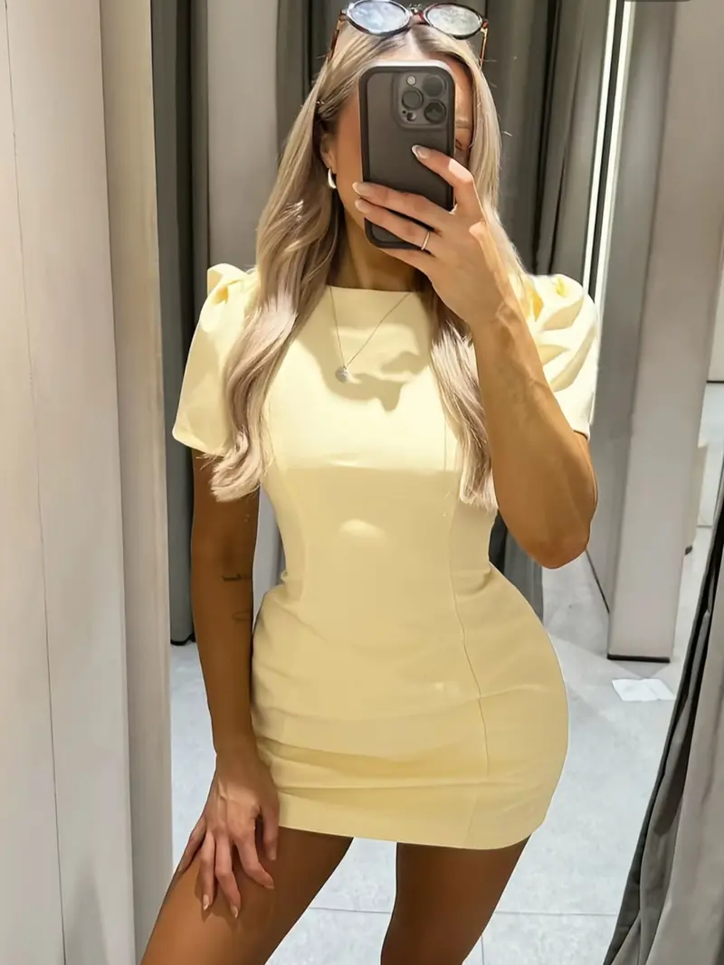 Pale yellowdress - TikTok Shop Pale yellowdress - TikTok Shop